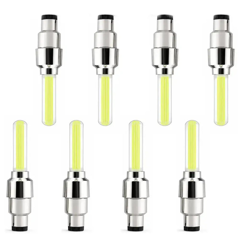 Habicare 2-8PCS Waterproof LED Bicycle Spoke & Valve Cap Lights 2-8PCS Waterproof LED Bicycle Spoke & Valve Cap Lights
