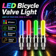 Habicare 2-8PCS Waterproof LED Bicycle Spoke & Valve Cap Lights 2-8PCS Waterproof LED Bicycle Spoke & Valve Cap Lights