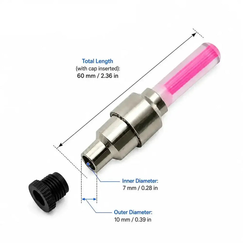 Habicare 2-8PCS Waterproof LED Bicycle Spoke & Valve Cap Lights 2-8PCS Waterproof LED Bicycle Spoke & Valve Cap Lights