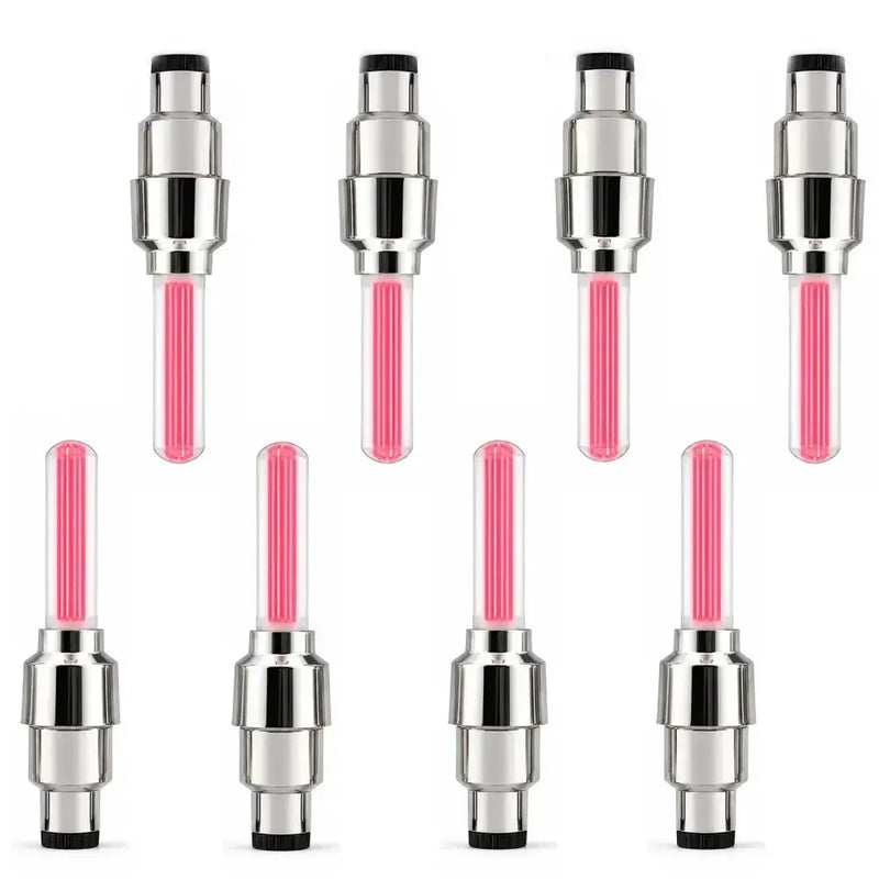 Habicare 2-8PCS Waterproof LED Bicycle Spoke & Valve Cap Lights 2-8PCS Waterproof LED Bicycle Spoke & Valve Cap Lights