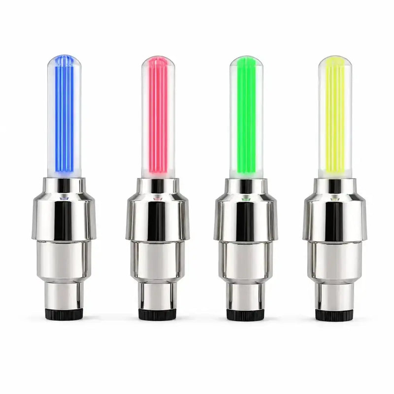 Habicare 2-8PCS Waterproof LED Bicycle Spoke & Valve Cap Lights 2-8PCS Waterproof LED Bicycle Spoke & Valve Cap Lights