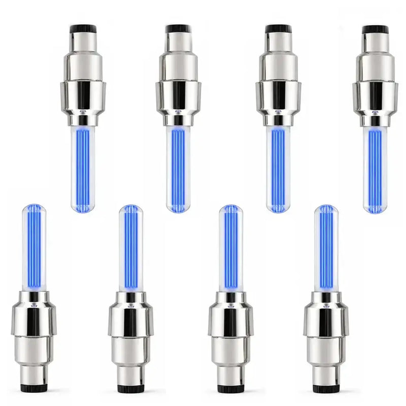Habicare 2-8PCS Waterproof LED Bicycle Spoke & Valve Cap Lights 2-8PCS Waterproof LED Bicycle Spoke & Valve Cap Lights