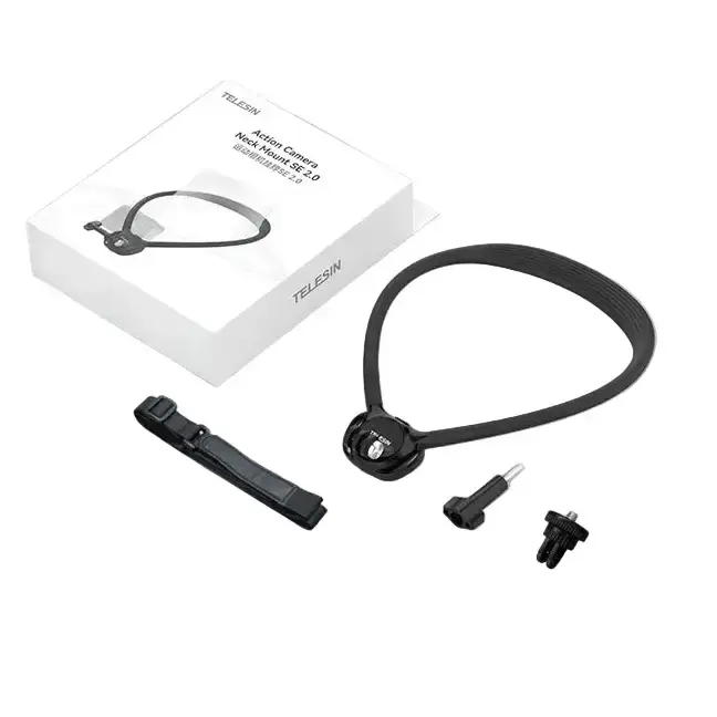 Habicare 9eight5 2-in-1 Action Camera Neck Mount 2 In 1 Action Camera Neck Mount For Hands Free Filming