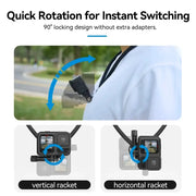 Habicare 9eight5 2-in-1 Action Camera Neck Mount 2 In 1 Action Camera Neck Mount For Hands Free Filming