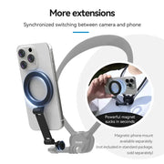 Habicare 9eight5 2-in-1 Action Camera Neck Mount 2 In 1 Action Camera Neck Mount For Hands Free Filming