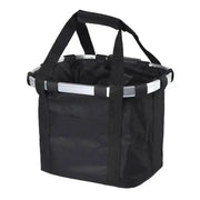 Habicare SS 2-in-1 Detachable Basket (available in Grey & Black) 2 In 1 Detachable Bicycle Front Basket For Pets