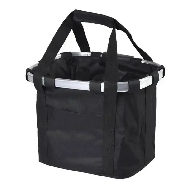 Habicare SS 2-in-1 Detachable Basket (available in Grey & Black) 2 In 1 Detachable Bicycle Front Basket For Pets