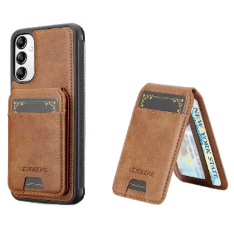 Habicare 9eight5 2-in-1 Leather Case for Samsung Series (Brown) 2 In 1 Leather Case For Samsung Series Brown