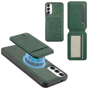 Habicare 9eight5 2-in-1 Leather Case for Samsung (Green) Habicare 2in1 Leather Wallet Case for Samsung Green