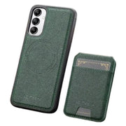 Habicare 9eight5 2-in-1 Leather Case for Samsung (Green) Habicare 2in1 Leather Wallet Case for Samsung Green