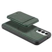 Habicare 9eight5 2-in-1 Leather Case for Samsung (Green) Habicare 2in1 Leather Wallet Case for Samsung Green