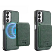 Habicare 9eight5 2-in-1 Leather Case for Samsung (Green) Habicare 2in1 Leather Wallet Case for Samsung Green