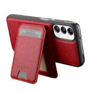 Habicare 9eight5 2-in-1 Leather Case for Samsung Series (Red) 2 In 1 Leather Wallet Case For Samsung Series Red