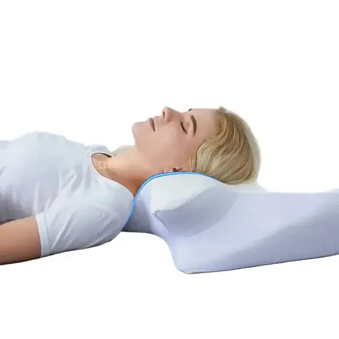 Habicare SS 2-in-1 Memory Foam Cervical Neck Pillow (different colours available) Two In One Memory Foam Cervical Neck Pillow