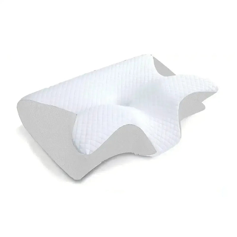 Habicare SS 2-in-1 Memory Foam Cervical Neck Pillow (different colours available) Two In One Memory Foam Cervical Neck Pillow