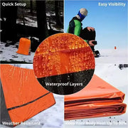 Habicare SS 2 Person Emergency Shelter Habicare 2 Person Mylar Emergency Survival Tent