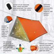 Habicare SS 2 Person Emergency Shelter Habicare 2 Person Mylar Emergency Survival Tent