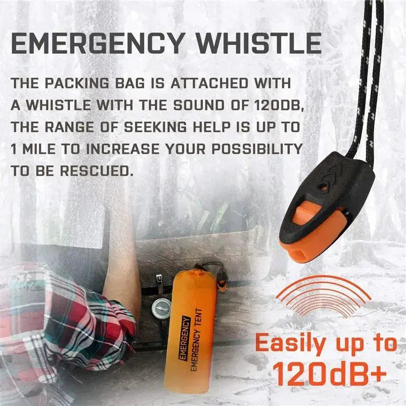 Habicare SS 2 Person Emergency Shelter Habicare 2 Person Mylar Emergency Survival Tent