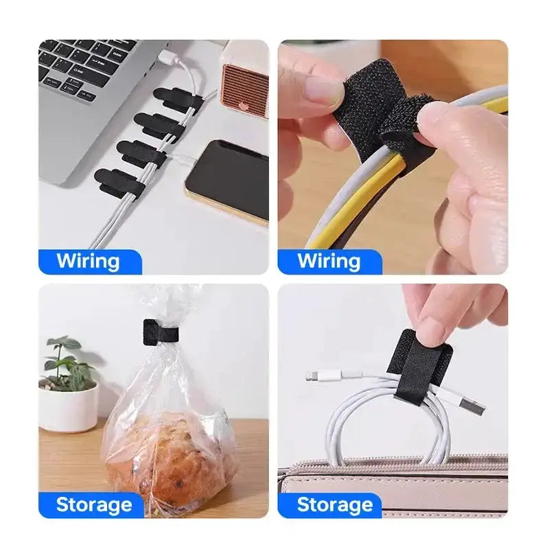 Habicare Reusable Nylon Cable Organizer Ties – 5/10/20PCS Reusable Nylon Cable Organizer Ties – 5/10/20PCS