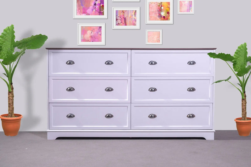 sue-e furniture Tall boys Iris Set of 6 Drawers Iris Set of 6 Drawers
