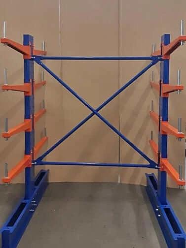 Actionoutdoors-East 2000mm Double Sided Cantilever Racking 4 Arm Starter Bay Space Saving for Industrial Storage