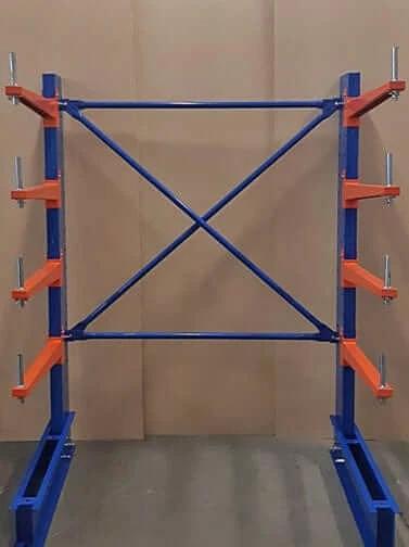 Actionoutdoors East 2000mm Singlesided Racking Shelving 4 Arm Starter Bay For Workshops Garages Heavy Duty Storage