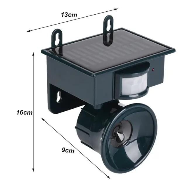 Solar Ultrasonic Bird Repeller Pest Animal Deterrent – view 3