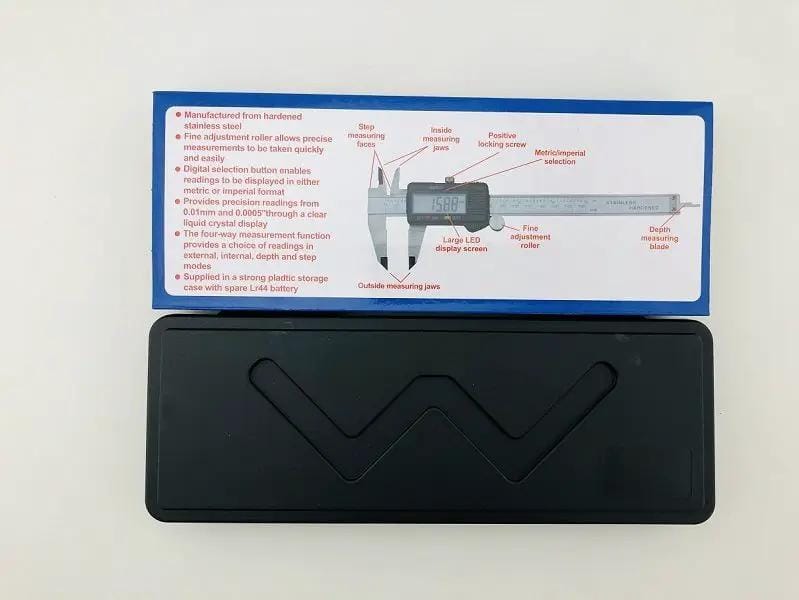Stainless Steel 150mm Digital LCD Vernier Caliper – view 2