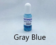 Liquid Epoxy Resin Dye - Solid Colour- 10ml each - Pink Blue – view 15