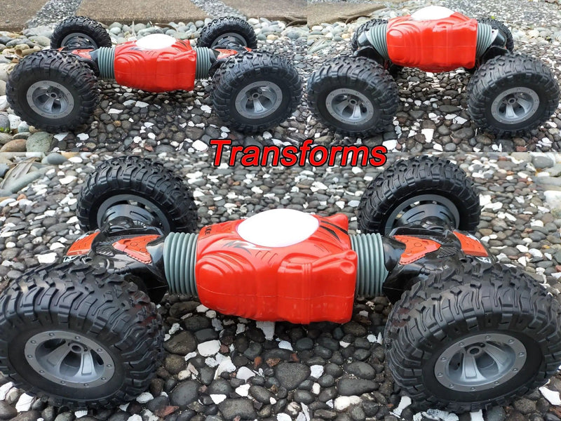 4WD Remote Control Stunt Transforms Car with Light – view 1