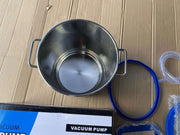 12L Degassing Vacuum Chamber Pump Remove Air/Bubble From Resin And Silicone Systems – view 3