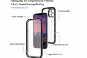 techplus iPhone 13 Pro Waterproof Case Redpepper Full Protective Cover TechPlus iPhone 13 Pro Waterproof Case Redpepper