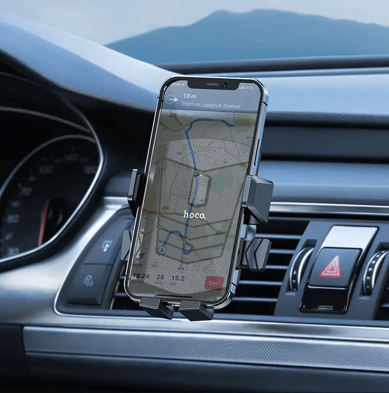 techplus CA86 Car Air Vent Phone Holder | Strong Grip Universal Mount CA86 Car Air Vent Phone Holder With Strong Grip