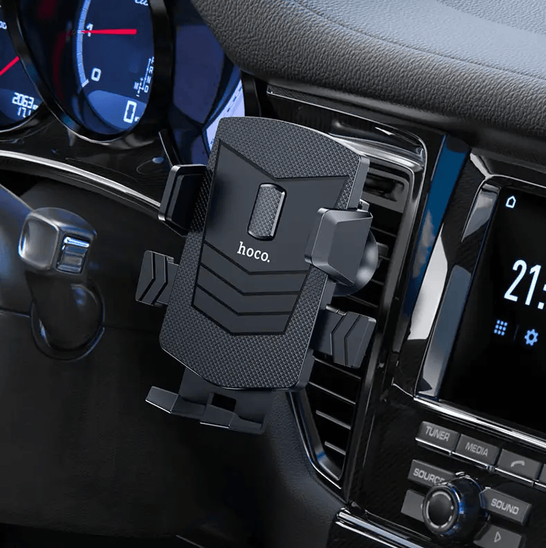 techplus CA86 Car Air Vent Phone Holder | Strong Grip Universal Mount CA86 Car Air Vent Phone Holder With Strong Grip