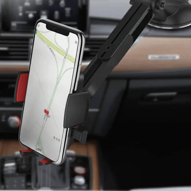 Hoco CAD01 Car Phone Holder – Easy-Lock Dashboard & Windshield Mount – view 3