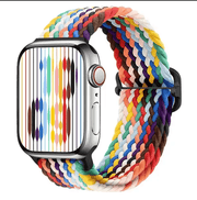 Apple Watch Braided Nylon Band – Adjustable Buckle, Lightweight & Stretchy – view 1