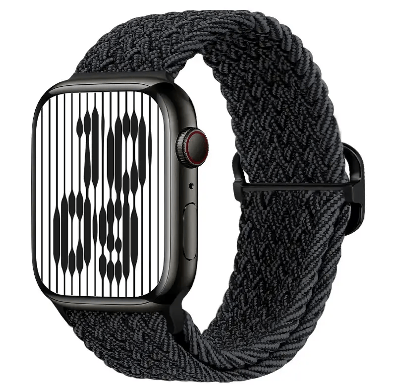 Apple Watch Braided Nylon Band – Adjustable Buckle, Lightweight & Stretchy – view 4