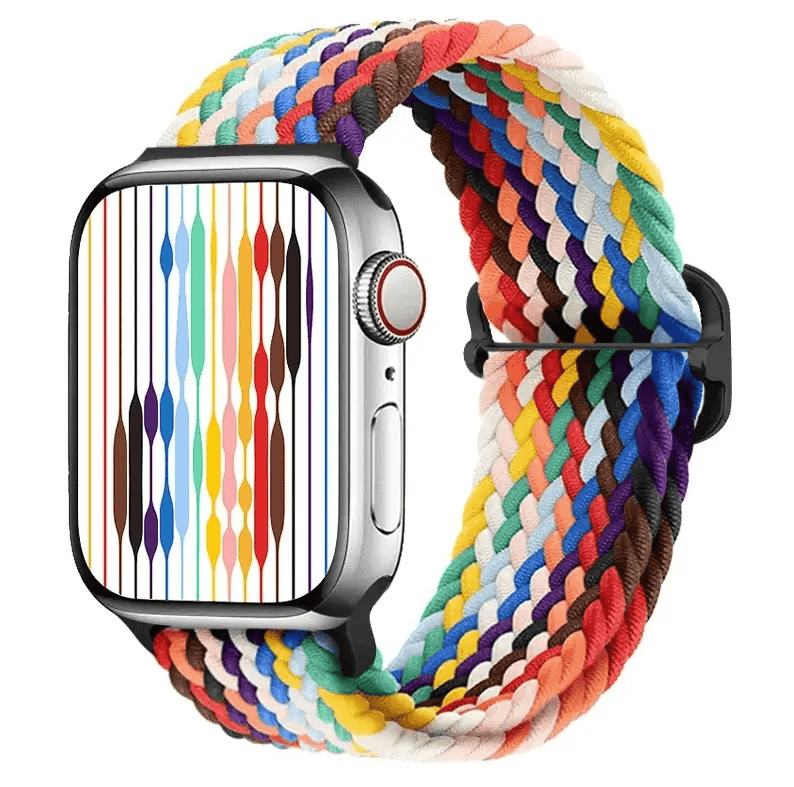 Apple Watch Braided Nylon Band – Adjustable Buckle, Lightweight & Stretchy – view 6