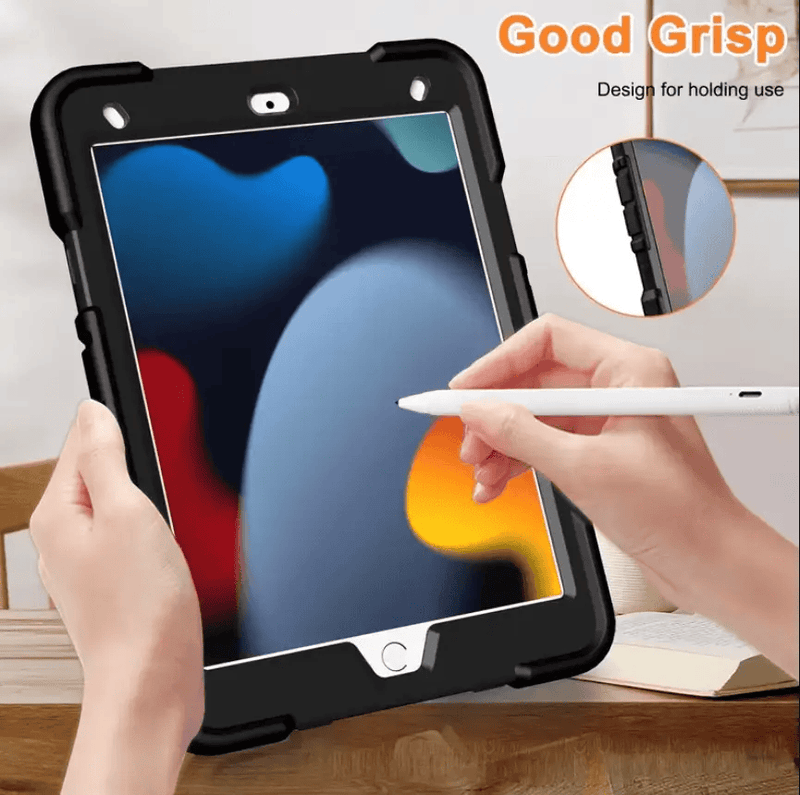 Rugged iPad 10.2 Case (7th/8th/9th Gen) – Shockproof Cover, Stand & Pencil Holder – view 9