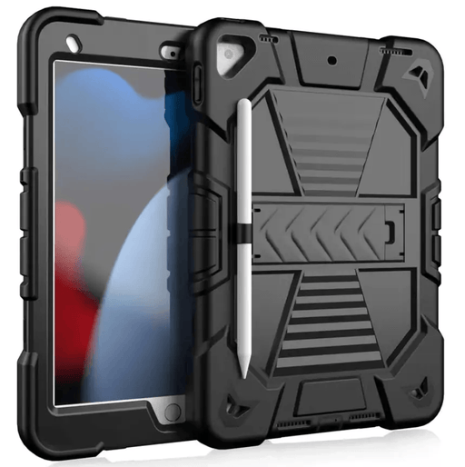Rugged iPad 10.2 Case (7th/8th/9th Gen) – Shockproof Cover, Stand & Pencil Holder – view 1