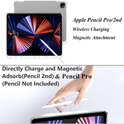 techplus iPad Pro 11 2nd Gen 2020 Clear Case – Slim Transparent Cover Slim Clear Case For iPad Pro 11 Inch 2nd 3rd 4th Gen