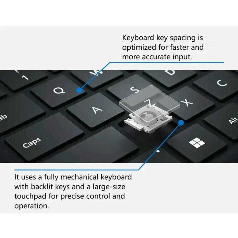 Habicare Colourways Bluetooth Magnetic Keyboard for Microsoft Surface Pro 8, 9, 10 & X with Pen Slot Colourways Bluetooth Magnetic Keyboard for Microsoft Surface Pro 8, 9, 10 & X with Pen Slot