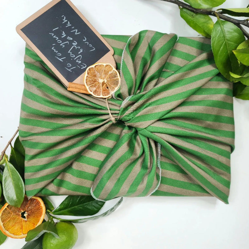 Pooches Stripey - 4 Furoshiki Gift Wraps – view 6