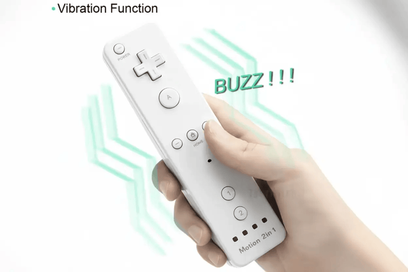 2 in 1 Wii Motion Plus Controller & Nunchuk Set – Wireless Gamepad – view 3