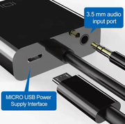 techplus HDMI to VGA Converter Adapter with Audio & USB HDMI to VGA Converter Adapter with Audio & USB | NZ