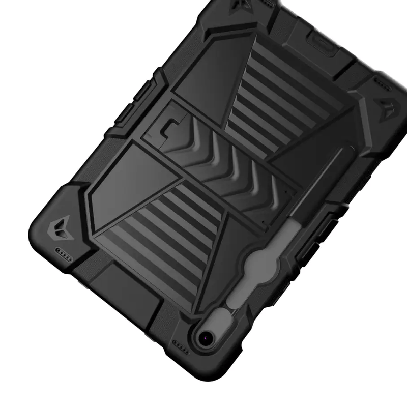 Samsung Galaxy Tab S9 Rugged Shockproof Case with Kickstand (Black) – view 5
