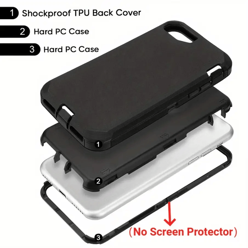 techplus Mobile Phone Case IPhone 6 Plus Triple Layer Armor Hard Case IPhone 6 Plus Triple Layer Armor Hard Case | NZ