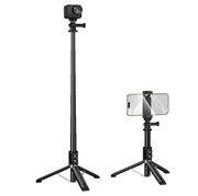 techplus Bluetooth Selfie Stick Tripod 95cm with Remote (K101) Bluetooth Selfie Stick Tripod 95cm with Remote (K101) | NZ