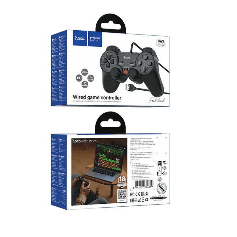 techplus Wired Gaming Controller PC USB Gamepad (GA3) Wired Gaming Controller PC USB Gamepad (GA3) | NZ