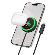 techplus Hoco 25W Qi2.2 Magnetic Wireless Charger (CW63 Pro) Black Hoco 25W Qi2.2 Magnetic Wireless Charger (CW63 Pro) Black